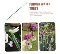 DECOMELODY 5 Sets Floral Water Tubes for Flower Arrangements Plastic Nutrition Tubes for Fresh-keeping Roses and Bouquets Wear-resistant Culture to Extend Flower Life