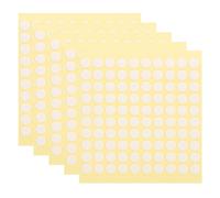DECOMELODY 500 Pcs Double-sided Adhesive Dots 10mm X 0.8mm Strong Removable Glue Points for Craft, Balloon, Poster, and Wall Mounting in Home and Party Use