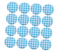 DECOMELODY 50PCS Mason Jar Lids Regular Mouth Airtight Can Canning Covers High Temperature Resistant for Food Storage and Jam Jars Preservation