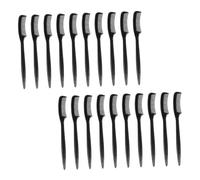 DECOMELODY 50Pcs Mini Disposable Eyebrow Grooming Tools Single-ended Brow Comb and Brush for Makeup Portable Handheld Cosmetic Brushes for Natural Brow Styling at Home and Travel