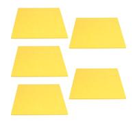 DECOMELODY 5pcs Acoustic Sound Absorbing Panels Felt Wall Tiles Self-contained Adhesive Easy to Install for Music Rooms and Dance Rooms Sturdy Acoustic Tile for Interior Walls