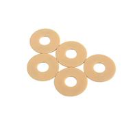 DECOMELODY 5pcs Guitar Toggle Switch Plate Washer Rings for Electric Guitar Rhythm Treble Replacement Parts Easy Installation Compatible with Lp Style