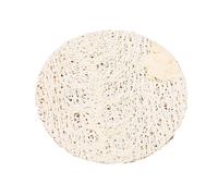 DECOMELODY 5pcs Natural Loofah Shower Pads Exfoliating Skin Scrub Pads for Women and Men Gentle Body Scrubber Sponges to Remove Excess Grease and Promote Circulation