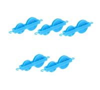 DECOMELODY 5pcs Plastic Pulley Experiment Kit for School Mechanics Teaching Lightweight Educational Tool for Hands Science Learning and Practical Skills Development