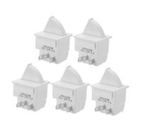DECOMELODY 5pcs Refrigerator Light Control Switch Replacement Pin Momentary Freezer Door Switch for Fridge Models Automatic Interior Lighting and Easy Installation
