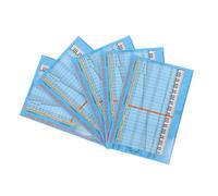 DECOMELODY 5pcs Removable Piano Notes Guide Stickers for Beginner Piano Keyboard Learning Supplies Scale Stickers Label for Electronic Keyboards
