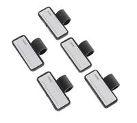 DECOMELODY 5Pcs Stethoscope Id Tags Two-Sided Plastic Name Card Holders for Nurses Medical Stethoscope Tube Identification Labels