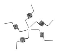 DECOMELODY 5Pcs Universal Refrigerator Door Spring 1.3-10-40 Torsion Hinge Replacement for Freezer, Fridge Divider, Appliance Door Hardware Repair, High Torque Mechanical Spring