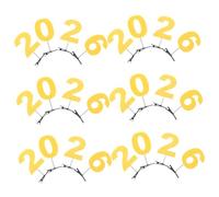 DECOMELODY 6 Sets Hair Clips Duckbill Metal Alligator Styling Accessories for Women Lightweight Comfortable Party Photo Props Year Holiday Everyday Use