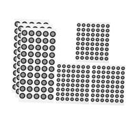DECOMELODY 6 Sheets Reflective Scanning Markers with Tear Resistant Film High Reflectivity Reference Dots for Handheld Laser Scanners in Architecture and Engineering Projects
