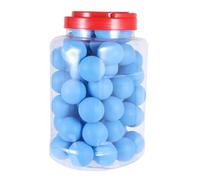 DECOMELODY 60pcs Plastic Table Tennis Balls for Outdoor Indoor Sports Practice Smooth Seam Seamless Design Lightweight Portable Multi-colored Bulk for Beginners and Training Random Color