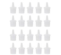 DECOMELODY 60Pcs Replacement Nozzle Caps for Eyelash Glue Bottles PP Material Eyelash Accessories for Individual Extensions Glue Bottle Accessory for Precise Application and Long-Term Use