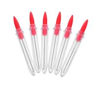 DECOMELODY 6pcs Fishing Knot Tying Tool Stainless Steel Portable Line Knotter for Saltwater Fishing Gear Compatible with Various Hooks and Lines for Outdoor Camping Travel