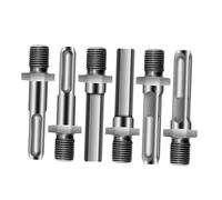 DECOMELODY 6pcs Impact Socket Adapter Extension Rod for Drill Hex Square Shank Connector Bars for Woodworking Home Decoration Mechanical Maintenance Precise Fit Easy Installation Reliable