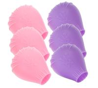 DECOMELODY 6Pcs Makeup Brush Protective Covers Small Travel Brush Protectors Easy to Store and Maintain Shape for Daily Use and gift for for for for for for