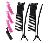 DECOMELODY 6pcs Professional Hair Sectioning Clips Grip Salon Styling Tools for Precise Haircuts Foiling Coloring Parting Secure Hold for All Hair Types Compact Lightweight Design
