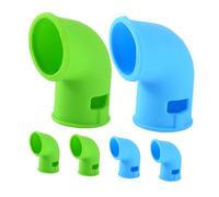 DECOMELODY 6pcs Silicone Steam Release Diverter Valve for Electric Pressure Cookers High Temperature Resistant Kitchen Accessory Balanced Pressure Distribution Prevents Steam Spray Green and