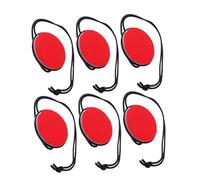 DECOMELODY 6pcs Sports Camera Safety Tethers Rope Helmet Buckle Anti-Lost Leash Portable Outdoor Camera Fixing Strap for Surfing Cycling Snorkeling