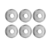 DECOMELODY 6pcs Trumpet Valve Buttons Replacement for Student Marching Band Musical Instrument Repair Trumpet Accessories Valve Cap Hardware Kit