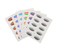 DECOMELODY 6sheets Eyeshadow Stickers for Women Gradient Eye Makeup Temporary Sticker for Summer Outdoor Activities Party Festival Accessories