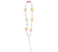 DECOMELODY 7.86X0.20X0.20In Phone Charm Strap Cell Phone Chain for Girls Ladies Acrylic Beaded Stylish Anti-Lost Easy to Install Random Color