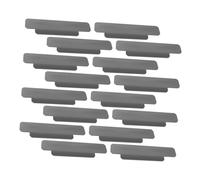 DECOMELODY 8 Pairs Adhesive Sliding Door Handles for Barn Garage Closet No Drilling Plastic Pulls for Patio Fire Escape Doors Easy Install Heavy Duty Pull Handles