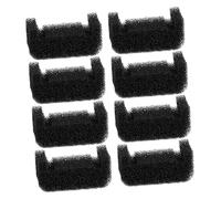 DECOMELODY 8pcs Cat Fountain Sponge Filters Replacement for Pet Water Fountain Easy Install Strong Adsorption Removes Odor and Debris