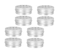 DECOMELODY 8pcs Dog Scent Training Containers Aluminum Boxes for Detection Work Reliable Equipment Suitable for All Breeds Enhancing Scent Work Skills