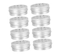 DECOMELODY 8pcs Dog Scent Training Kit Portable Odor Training Case Tin Containers for Scent Work for Dogs Agility Supplies