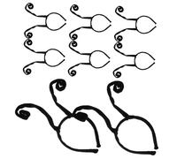 DECOMELODY 8pcs Halloween Ant Tentacles Headbands Black Lightweight Hair Bands Creative DIY Hair Accessories for Adults Party Decor