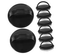 DECOMELODY 8pcs Scalp Massage Brush Portable Silicone Shampoo Brush for Shower Hair Care Deep Cleansing and Itch Relief Soft Bristles Stimulate Scalp for Relaxation and Healthy Hair
