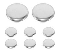 DECOMELODY 8pcs Stainless Steel Tea Kettle Replacement Handles 2.3cm M4 Glass Teapot Lid Knobs Ceramic Pot Cover Button Caps for Home and Travel Use