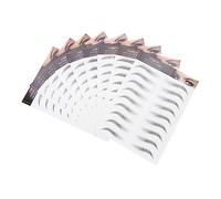 DECOMELODY 9 Sheets Hair Like Eyebrow Stickers Temporary Tattoo Brow Artificial Eyebrow for Sparse Over Plucked Brows Easy Apply Makeup Lovers and Beauty Bloggers