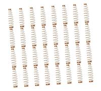 DECOMELODY 90pcs Golden Brass Upright Piano Coil Springs Replacement Kit High Elasticity Piano Spiral Springs for Tuning and Repair Easy to Use Tuning Tool