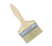 DECOMELODY 9PCS Painting Brushes with Thick Wooden Handles Premium Natural Bristles for Wall Furniture and Decor Painting Assorted for Precise Control and Scratch Finish