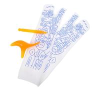 DECOMELODY Acupressure Reflexology Socks Set with Detachable Massage Tools for Heel Arch Relief Men's Foot Massage Socks for Pressure Points Portable Therapy for Home Office Travel