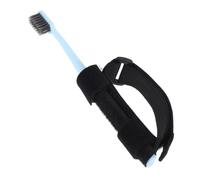 DECOMELODY Adaptive Hand Strap Toothbrush for Elderly and Disabled Patients Soft Bristles Gentle Cleaning Aid Nylon Durable Hand Cuff for Improved Grip and Oral Care Assistance Random Color