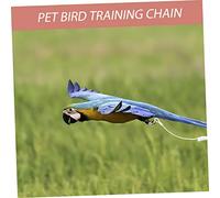 DECOMELODY Adjustable Bird Harness Parrot Flying Training Leash with Elastic Rope for Parakeets Cockatiels Lovebirds Outdoor Flight Safety and Control