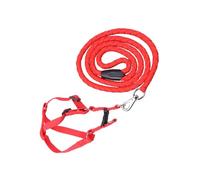DECOMELODY Adjustable Bright Color Puppy Harness Strap Xxl Outdoor Dog Traction Rope Nylon for Comfortable Walks and Enhanced Safety