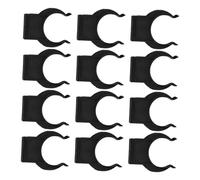 DECOMELODY Adjustable Feet for Furniture 30pcs Plastic Kitchen Leg Plinth Clips Black Legs for Cabinet
