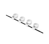 DECOMELODY Adjustable Guitar Finger Expander and Spreader Trainer for Beginners, Lightweight Plastic Musical Instrument Hand Workout Tool Suitable for Piano and Saxophone Practice at Home Or