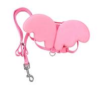 DECOMELODY Adjustable Pink Pet Duck Walking Leash Traction Rope for Outdoor Chick and Goose Training Comfortable Nylon Harness for Small Pets Suitable for Daily Walks and Festive Dress Up