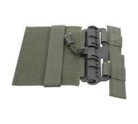 DECOMELODY Adjustable Tactical Cat Harness Vest for Walking and Travel, Escape-proof Kitten Training Harness with Soft Mesh in Green, No-pull Security Vest for Cats and Small Dogs Outdoor Use