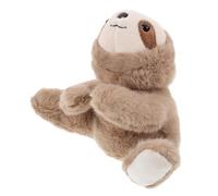 DECOMELODY Adorable Plush Sloth Soft Stuffed Animal Doll for Home and Car Decor Smooth Comfortable Plush Plaything for Teens and Adults Lifelike Cartoon Design for Decoration