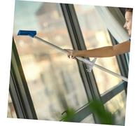 DECOMELODY Aluminium Alloy Broom Handle Adapter with Secure Connection Extension Pole Bracket for Roller Brush Replacement Compact Lightweight Design for Easy Storage and Transport