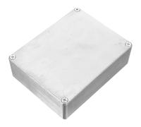 DECOMELODY Aluminum Guitar Effect Pedal Enclosure 1590Bb Die Cast Metal Stomp Box 120X95X35Mm for Guitar Pedal Storage and DIY Effect Cases