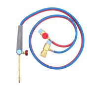 DECOMELODY American Miniature Oxygen Soldering Kit with Hose Flame Welding Torch for Jewelry Soldering Refrigerator Brazing and Heating Durable Material with Double Safety Buckle