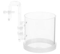 DECOMELODY Aquarium Fish Feeder Fish Feeding Ring 5 Pcs Acrylic Wear Resistant Suitable for Fresh and Salt Water Supplies for Shrimp