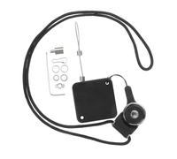 DECOMELODY Automatic Retractable Parrot Flying Training Leash with Adjustable Foot Ring Outdoor Bird Harness Rope for Safe Parakeet Flight and Controlled Movement
