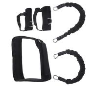 DECOMELODY Basketball Training Strap with Vertical Resistance Bands for Leg Muscle Strengthening and Jump Power Improvement Elastic Cord Equipment for Home Gym and Athlete Skill Development